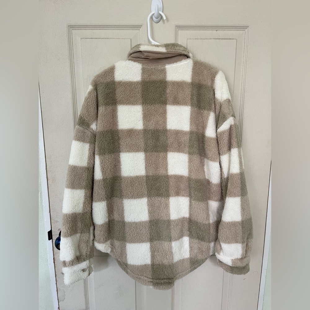 PacSun Homecoming Plaid Button-Down Shirt XS/Small - Picture 6 of 8
